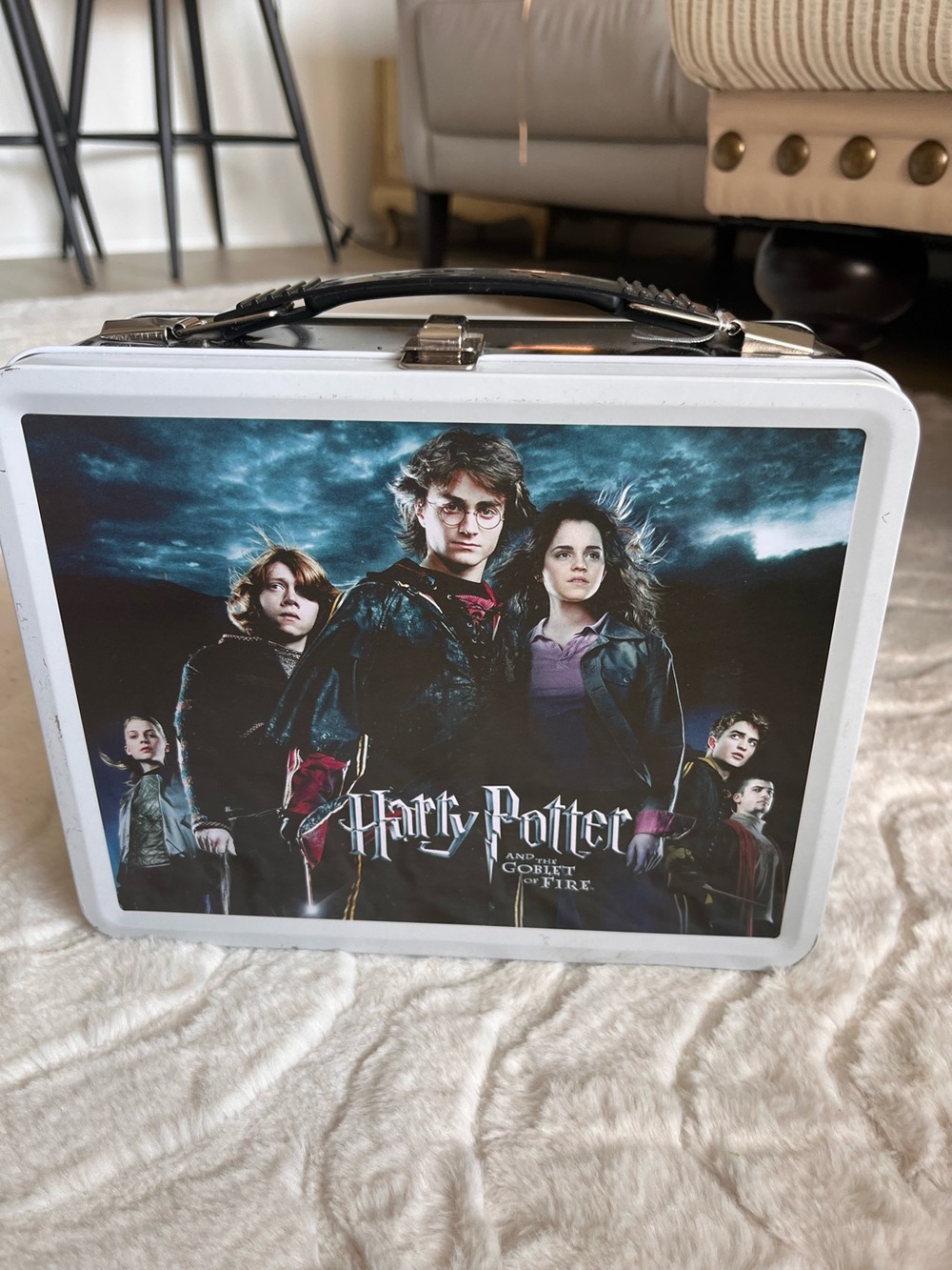 Harry Potter Goblet of Fire Metal Lunchbox and thermos